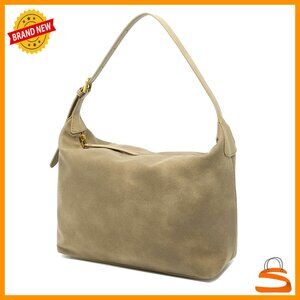 Medium Suede Hobo Bag Adjustable Strap Crossbody Shoulder Purse